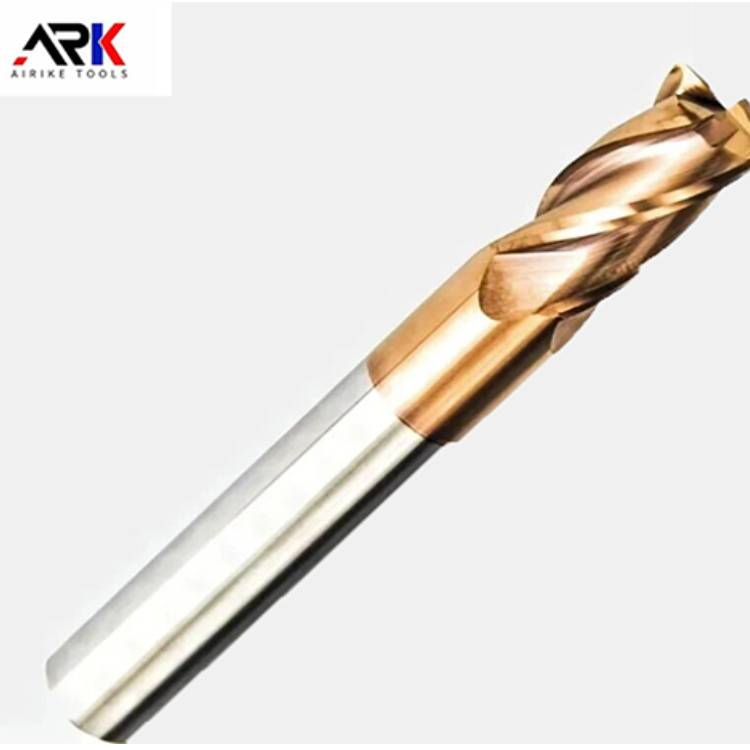 Cortador de fresado de nariz redonda Número 